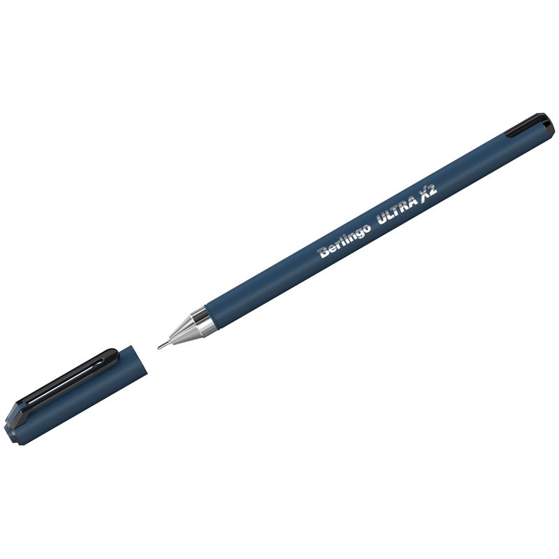 Ручка шариковая Ultra X2 черная 0,7мм игольчат.стержень CBp_07282