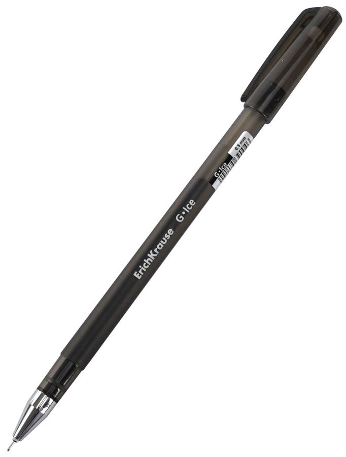 Ручка гелевая ЕК G-Ice черная Erich Krause 39004