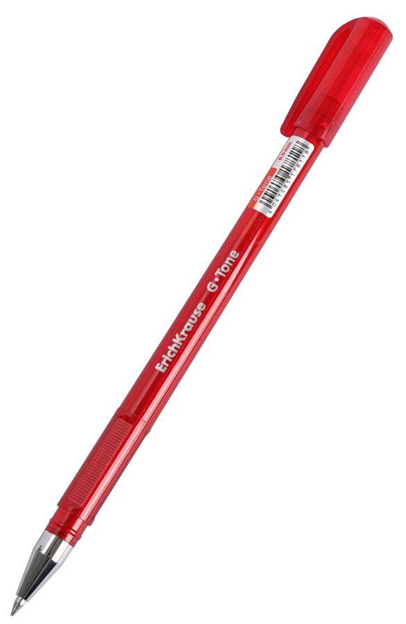 Ручка гелевая ЕК G-Tone красная 0,5мм Erich Krause 17811