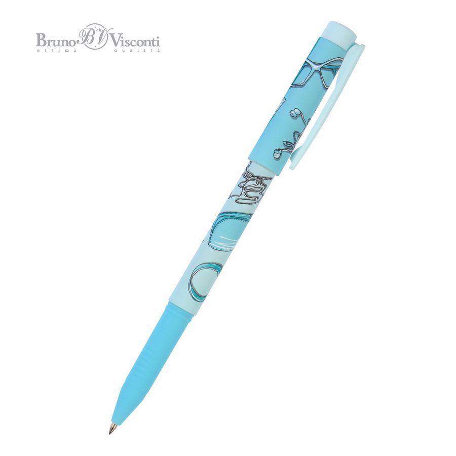 Ручка шариковая синяя FreshWrite Life style. Pink dreamr 0,7м BRUNO VISCONTI 20-0214/82