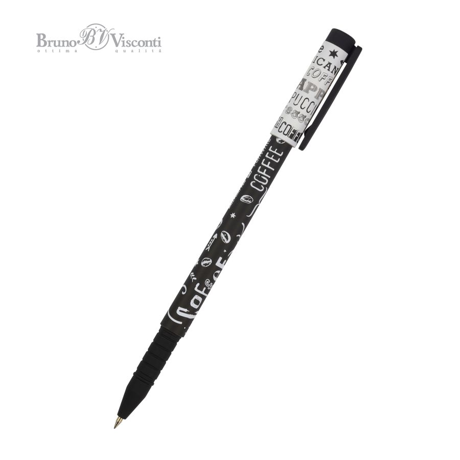 Ручка шариковая синяя FunWrite Эспрессо 0,5мм BRUNO VISCONTI 20-0212/66