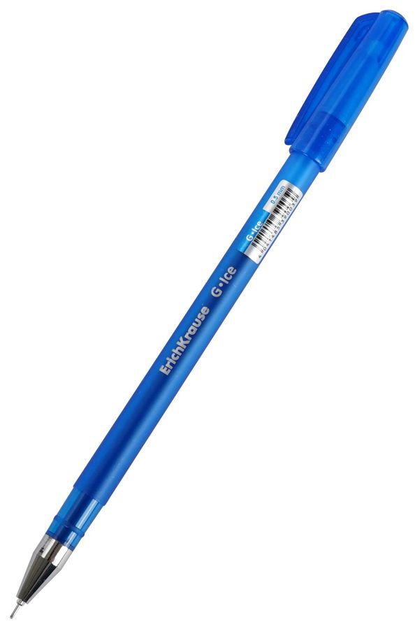Ручка гелевая ЕК G-Ice синяя Erich Krause 39003