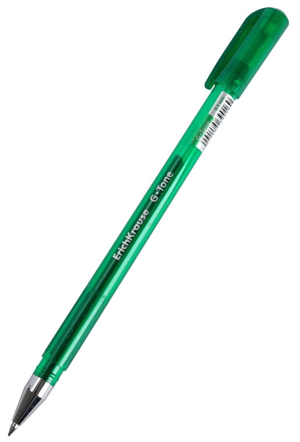 Ручка гелевая ЕК G-Tone зеленая 0,5мм Erich Krause 39016