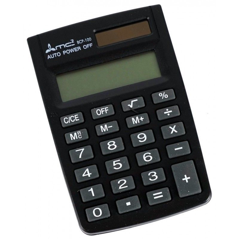 Калькулятор карманный 8 разряд. MC2 BCP-100