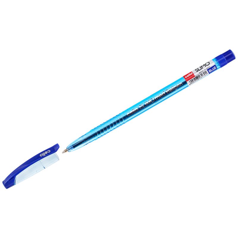 Ручка шариковая Slimo 1мм синяя CELLO 1665