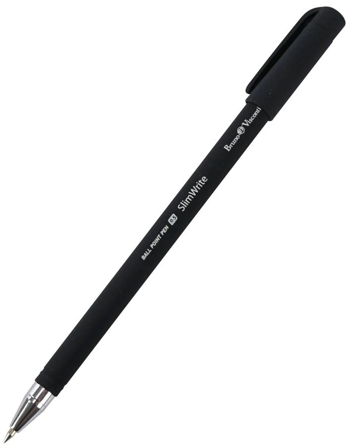 Ручка шариковая SlimWrite.Original синяя 0,5мм антискольз.корпус Bruno Visconti 20-0006