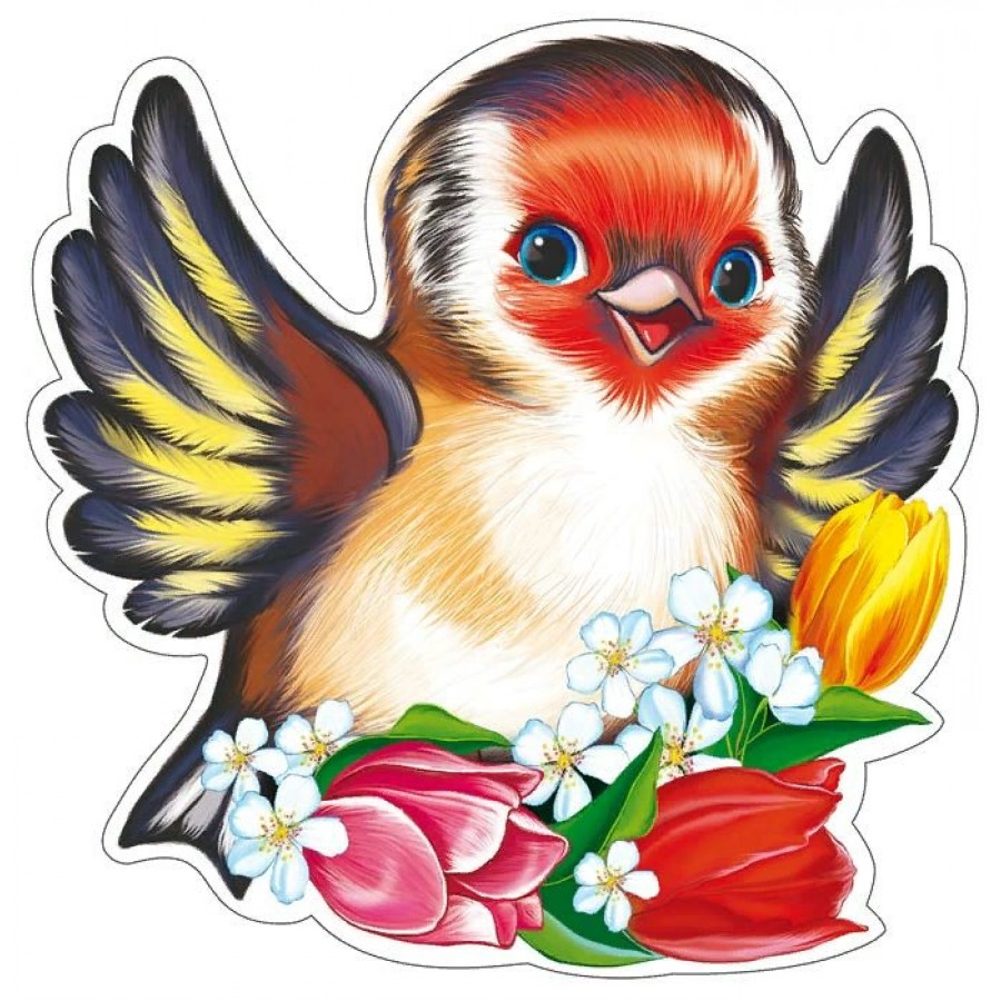Весенние птички картинки для оформления. Вырубной плакат. Вырубной плакат птички. Красивые птички для детского сада. Вырубной плакат цветы.