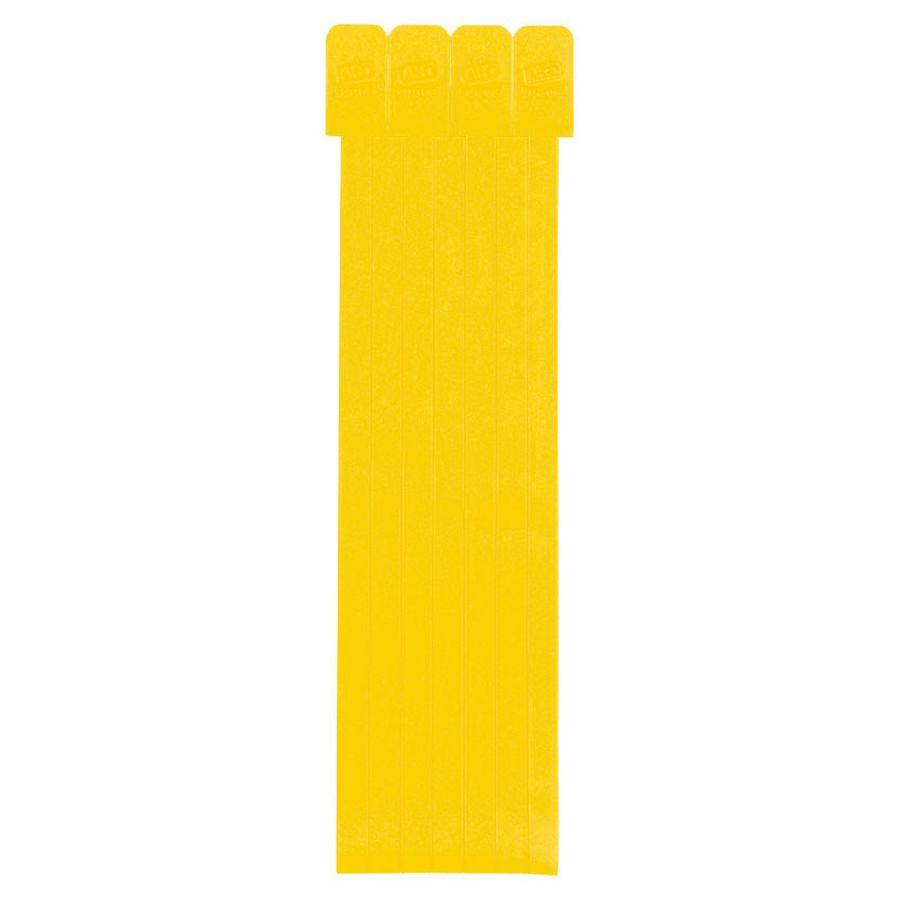 Закладка-ляссе самоклеящиеся желтый 8шт