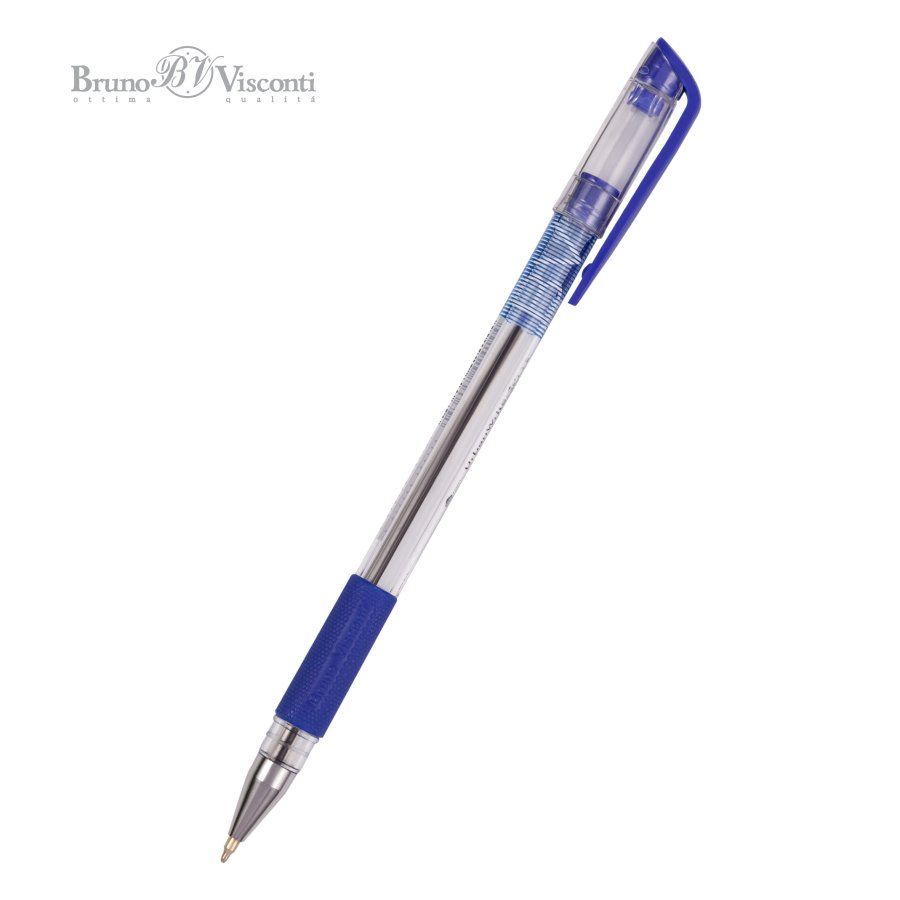 Ручка шариковая синяя 0,7мм UrbanWrite масл.осн. BRUNO VISCONTI 20-0318/01