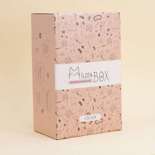 MilotaBox mini "Fox" коробочка с сюрпризом ILIKEGIFT MBS010