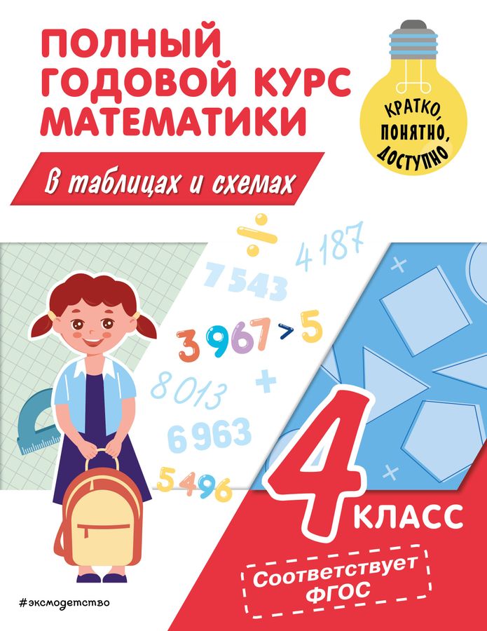 Полный годовой курс математики в таблицах и схемах: 4 класс 2023 | Иванова М.А.