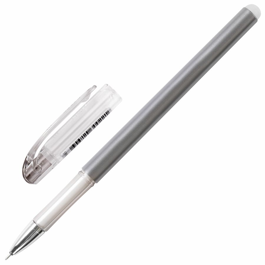 Ручка гелевая черная 0,5мм стираемая линия 0,38мм College STAFF 143665